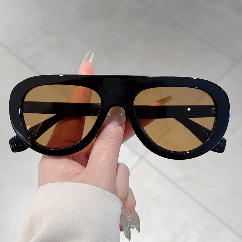 Vintage Outdoor Fashion - แว่นกันแดดทรงนักบิน วินเทจ สีลูกกวาด กรอบสีสันสดใส สำหรับกิจกรรมกลางแจ้ง ลำลอง