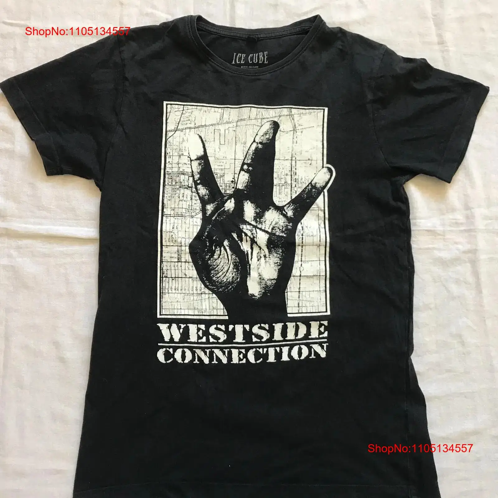 Vintage Fashion Logos - เสื้อยืด ICE CUBE HIP HOP RAP