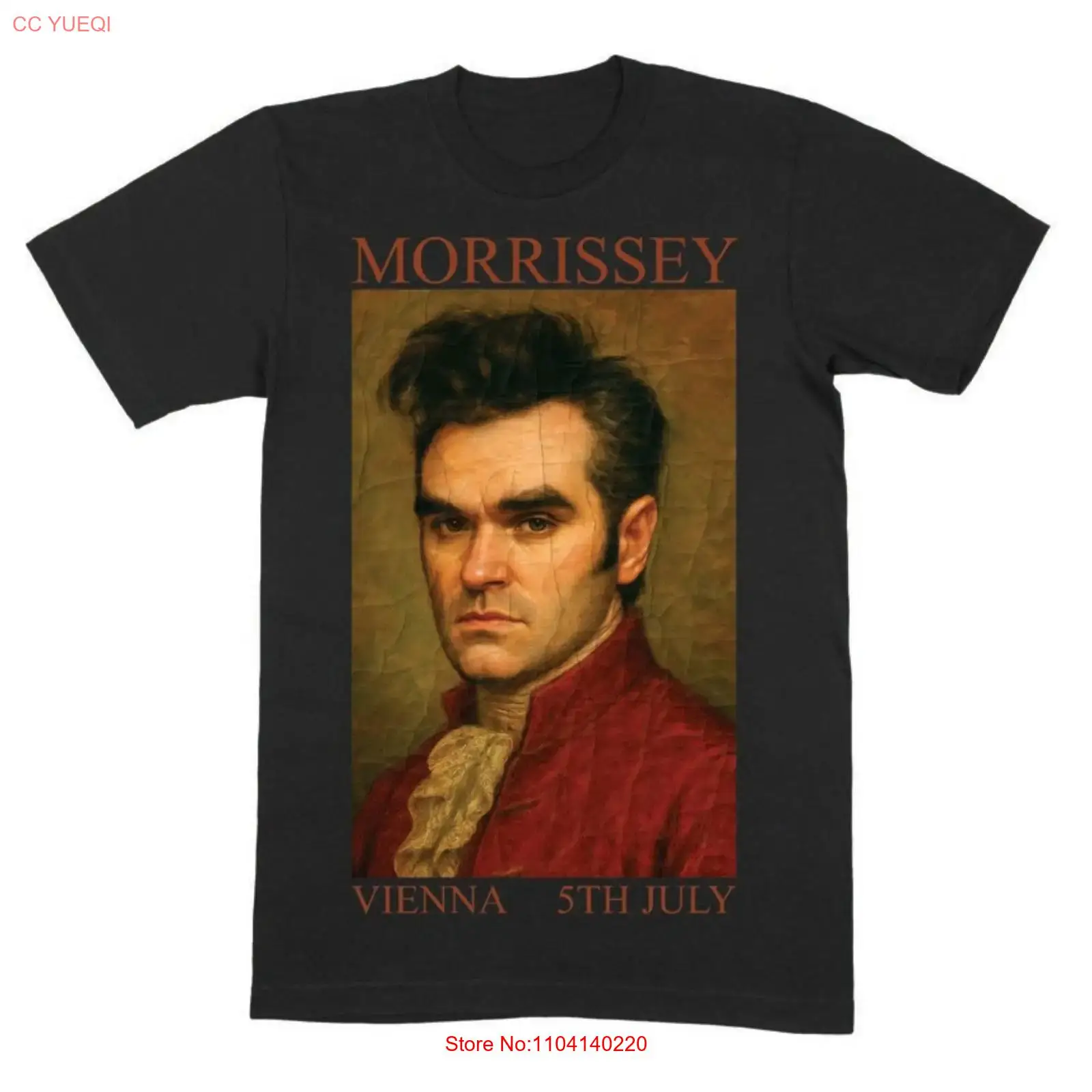 Vintage Fashion Events - เสื้อยืด Morrissey Vienna 2025 งานอีเว้นท์ ผ้าฝ้ายทุกขนาด