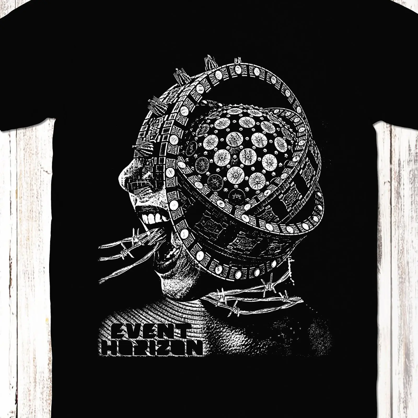 Vintage Fashion Events - เสื้อยืด Event Horizon 1997 แนววิทยาศาสตร์ นิยายวิทยาศาสตร์