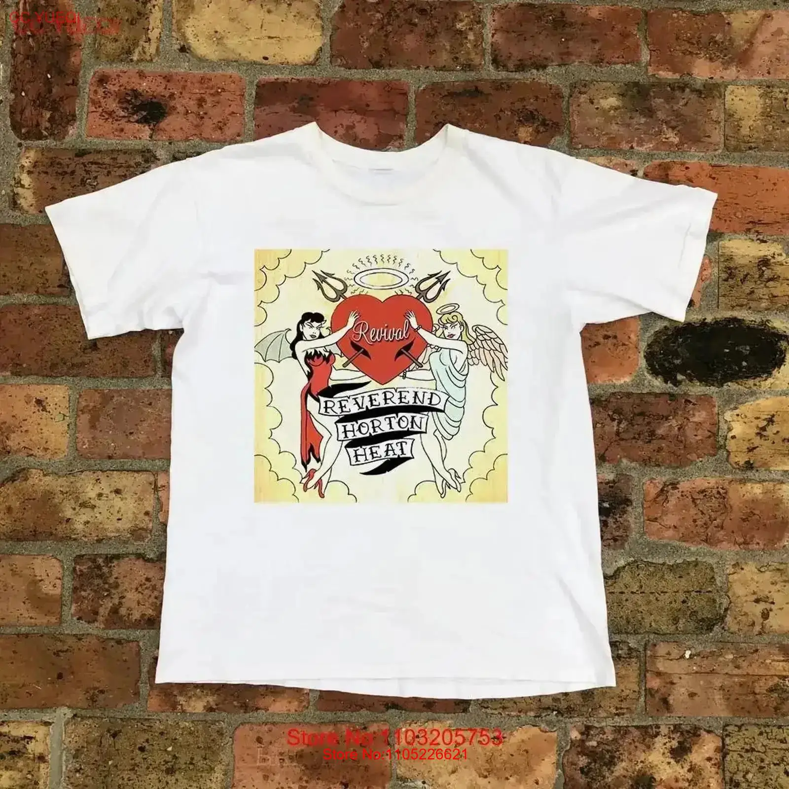 Vintage Fashion Revival - เสื้อยืดวง Reverend Horton Heat รุ่น Revival