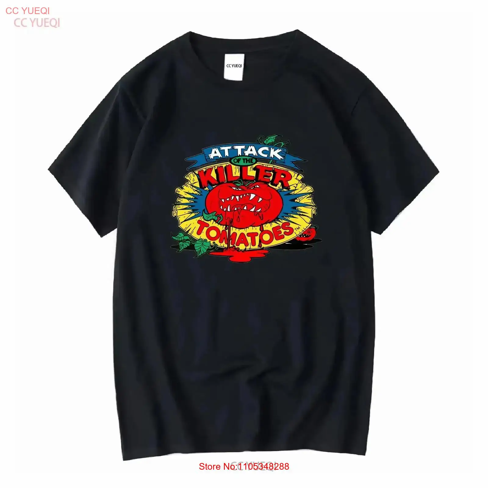 Vintage Fashion Logos - เสื้อยืดลาย Attack of The Killer Tomatoes
