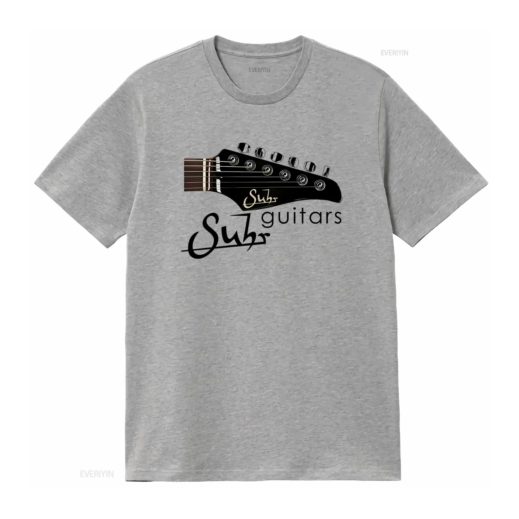 เสื้อยืดพิมพ์ลายโลโก้กีตาร์ Su - Vintage Fashion Logos บทวิจารณ์และราคา