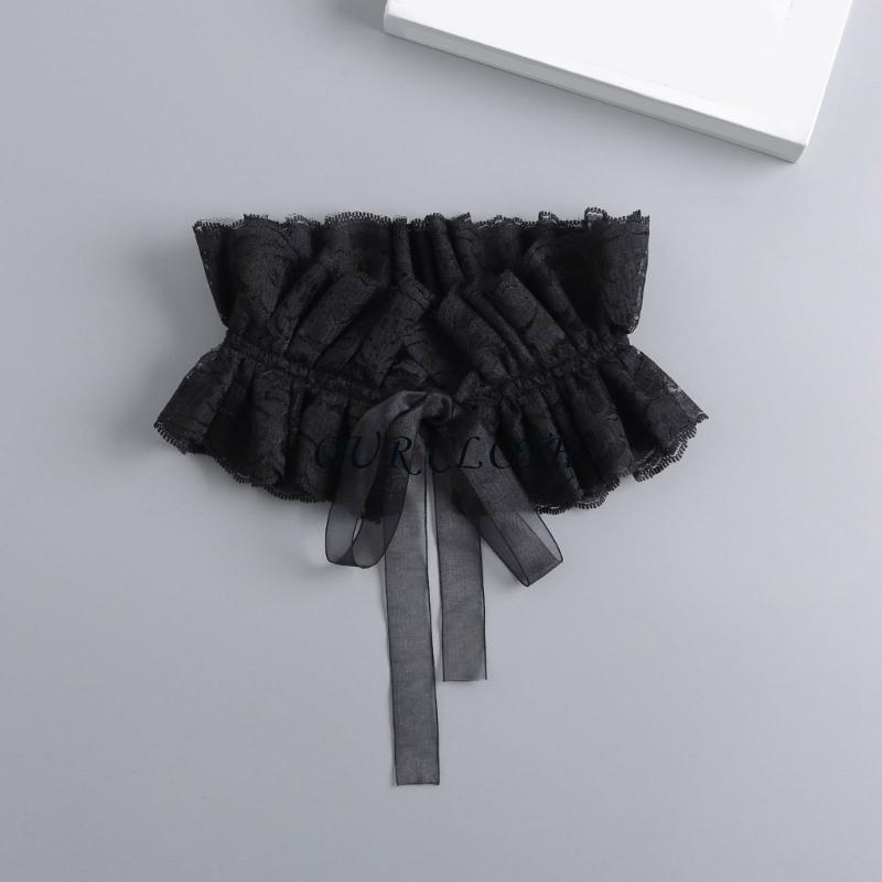 ผู้หญิงVINTAGE Ruffled COLLAR  - Vintage Fashion Events บทวิจารณ์และราคา