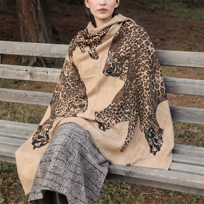 ฮิญาบลายเสือดาววินเทจและผ้าคลุ - Vintage Outdoor Fashion บทวิจารณ์และราคา