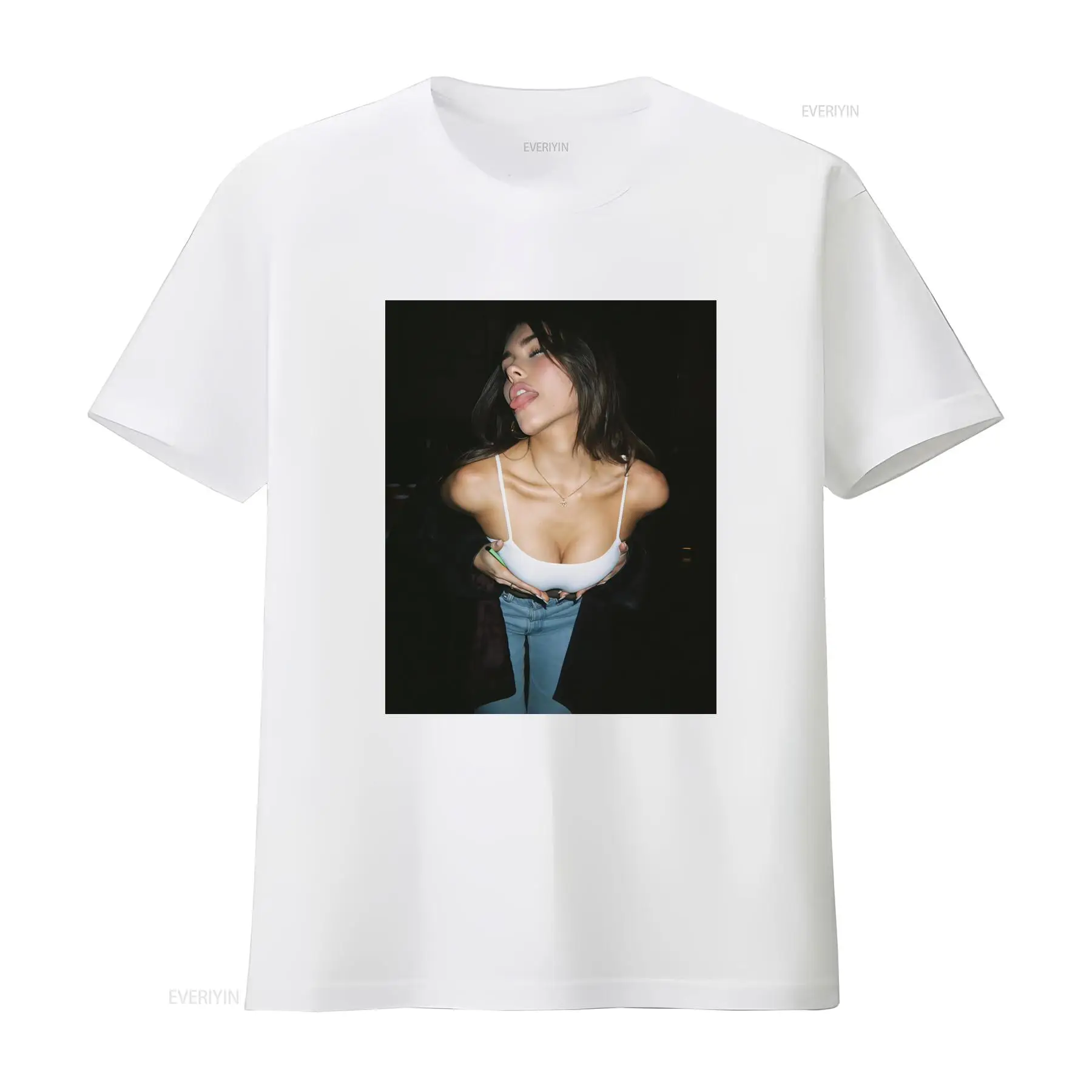 เสื้อยืดแฟชั่นผู้หญิงสไตล์ Mad - Vintage Fashion Market บทวิจารณ์และราคา