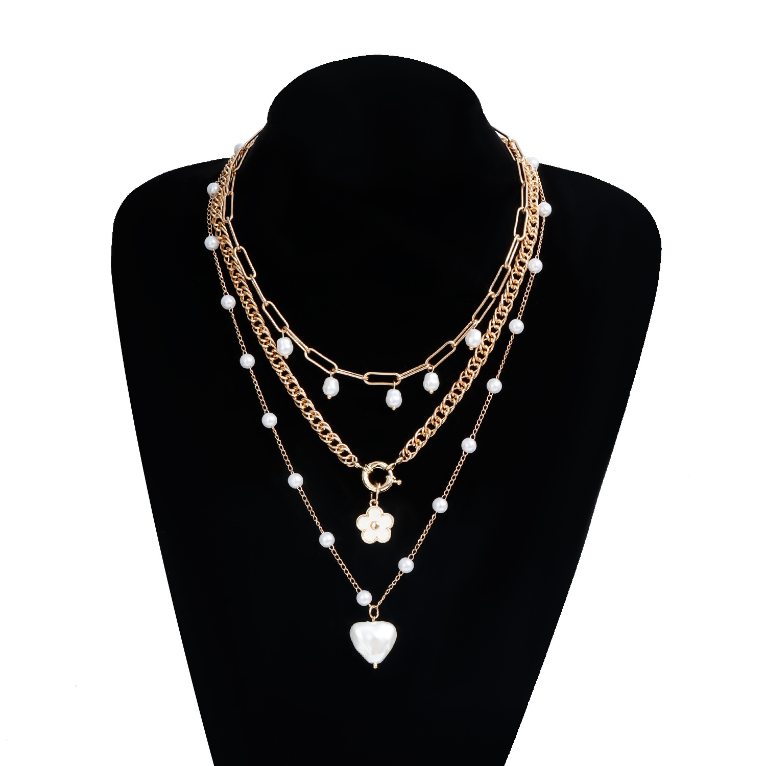 Vintage Pearlสร้อยคอดอกไม้ 5-P - Vintage Fashion Revival บทวิจารณ์และราคา