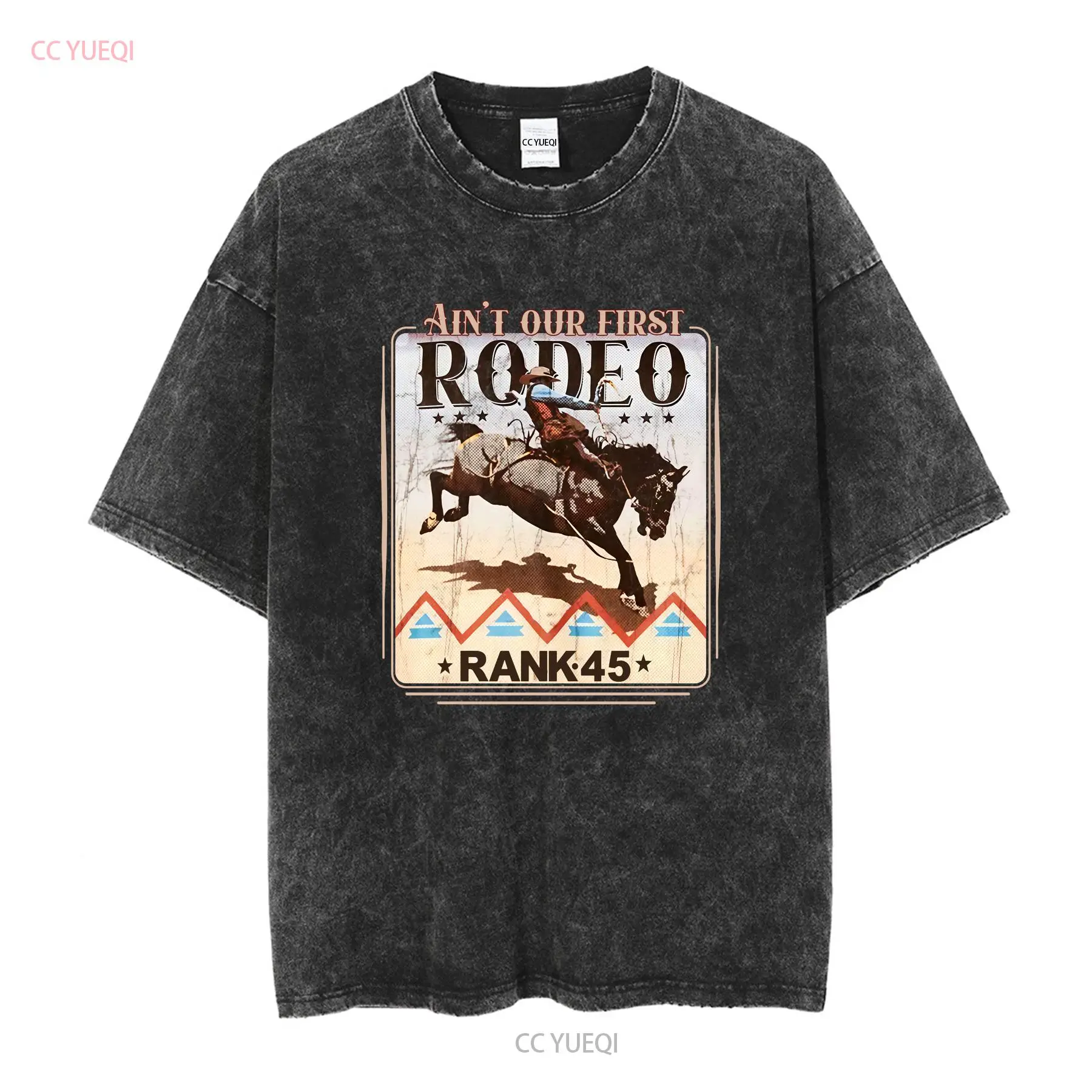 RANK 45 เสื้อยืดผู้ชายโรดิโอรี - Vintage Fashion Revival บทวิจารณ์และราคา