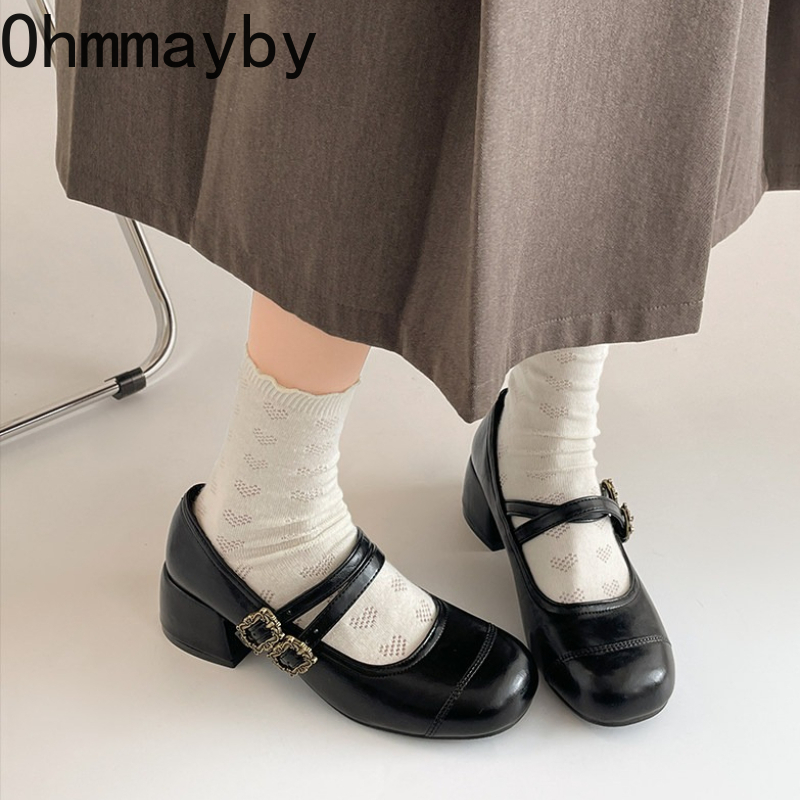 รองเท้าส้นหนาสไตล์วินเทจแบบแมร - Vintage Outdoor Fashion บทวิจารณ์และราคา