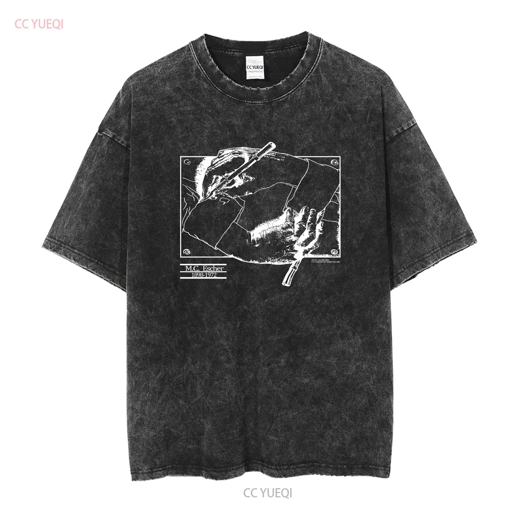 Vintage 1990 MC Escher T เสื้อ - Vintage Fashion Art บทวิจารณ์และราคา