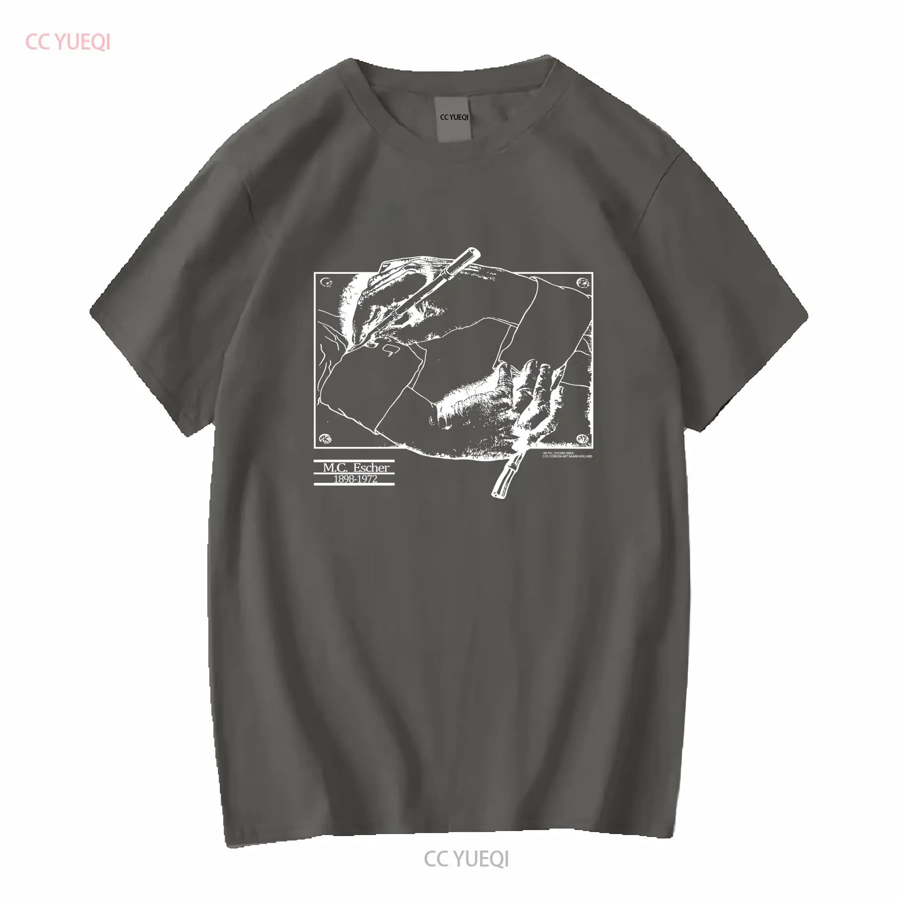 Vintage 1990 MC Escher T เสื้อ - Vintage Fashion Art บทวิจารณ์และราคา