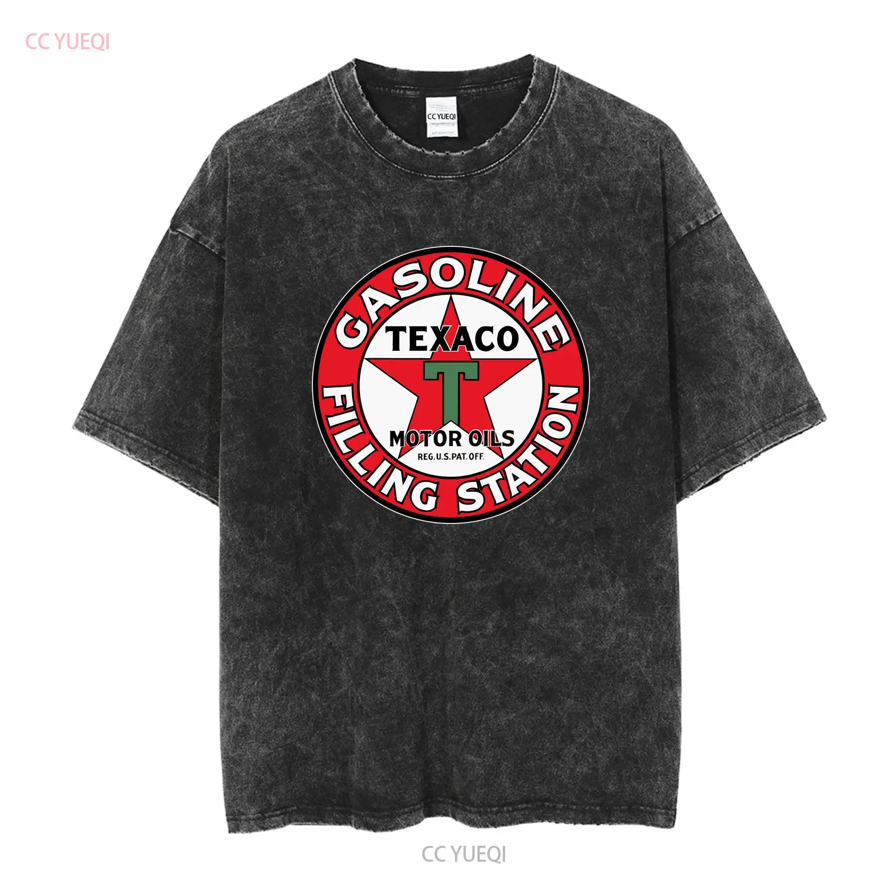 ใหม่ VINTAGE TEXACO น้ํามันบริ - Vintage Fashion Logos บทวิจารณ์และราคา