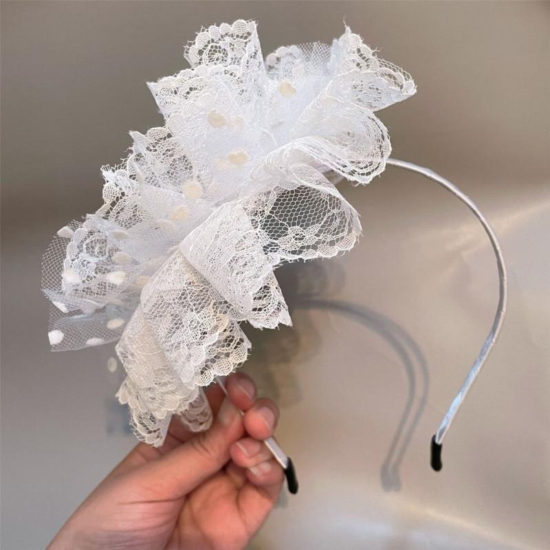 A52E LACE FLower Hair Hoop For - Vintage Fashion Events บทวิจารณ์และราคา