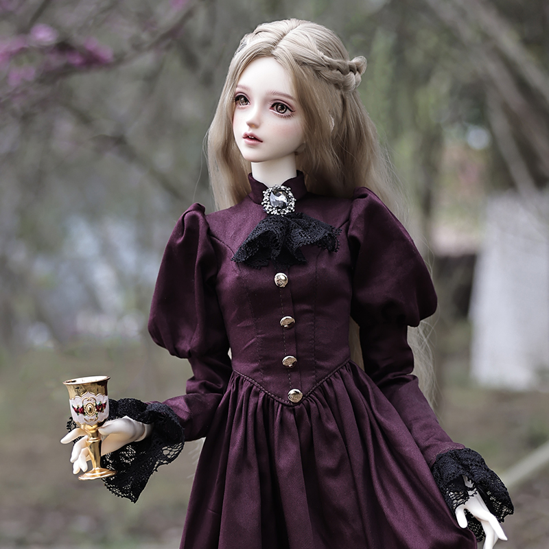 Elina ตุ๊กตา BJD 1/3สวย Elegan - Vintage Fashion Dolls บทวิจารณ์และราคา