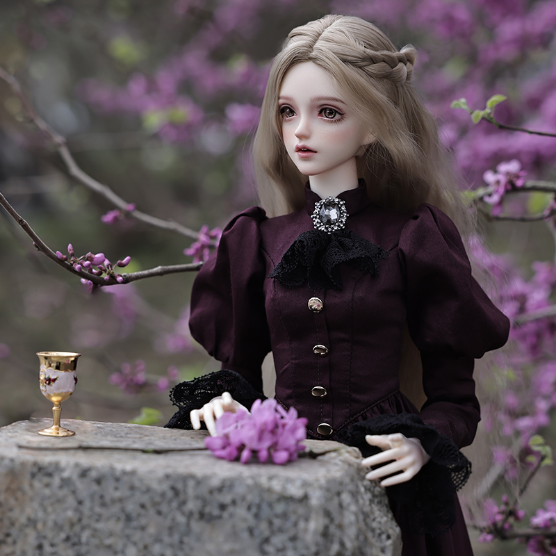 Elina ตุ๊กตา BJD 1/3สวย Elegan - Vintage Fashion Dolls บทวิจารณ์และราคา