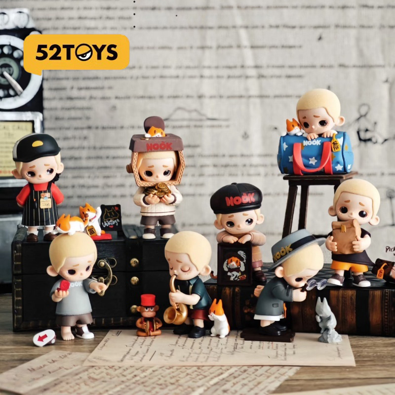 52toys Nook ซีรีส์ร้านวินเทจ ก - Vintage Fashion Dolls บทวิจารณ์และราคา