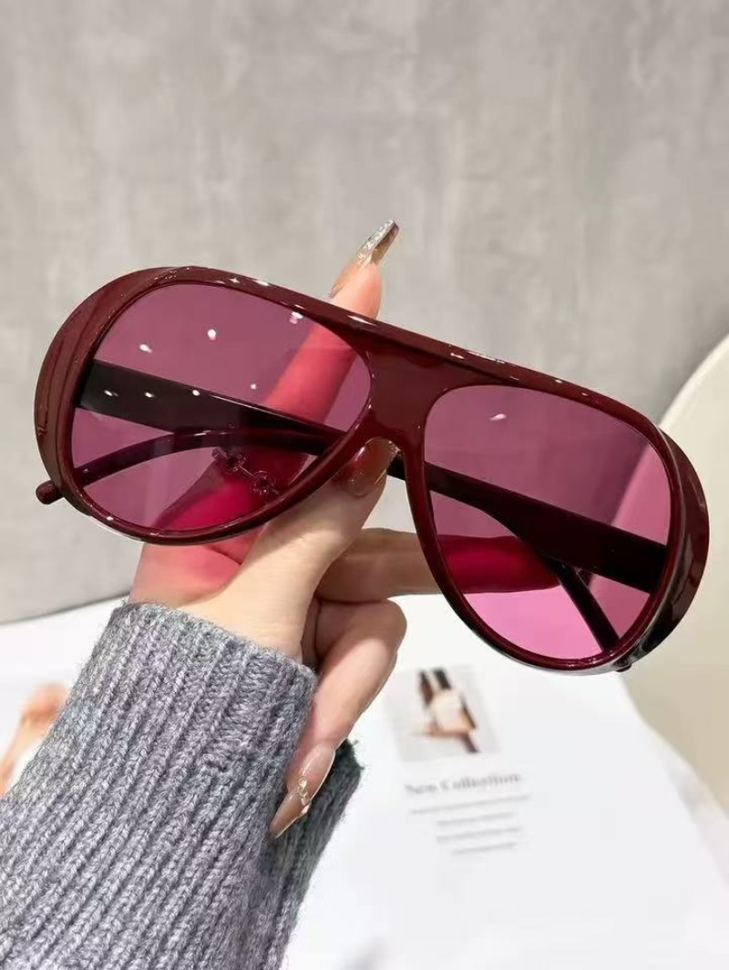 1/4PCS แฟชั่นแบรนด์หรูแว่นตากั - Vintage Outdoor Fashion บทวิจารณ์และราคา