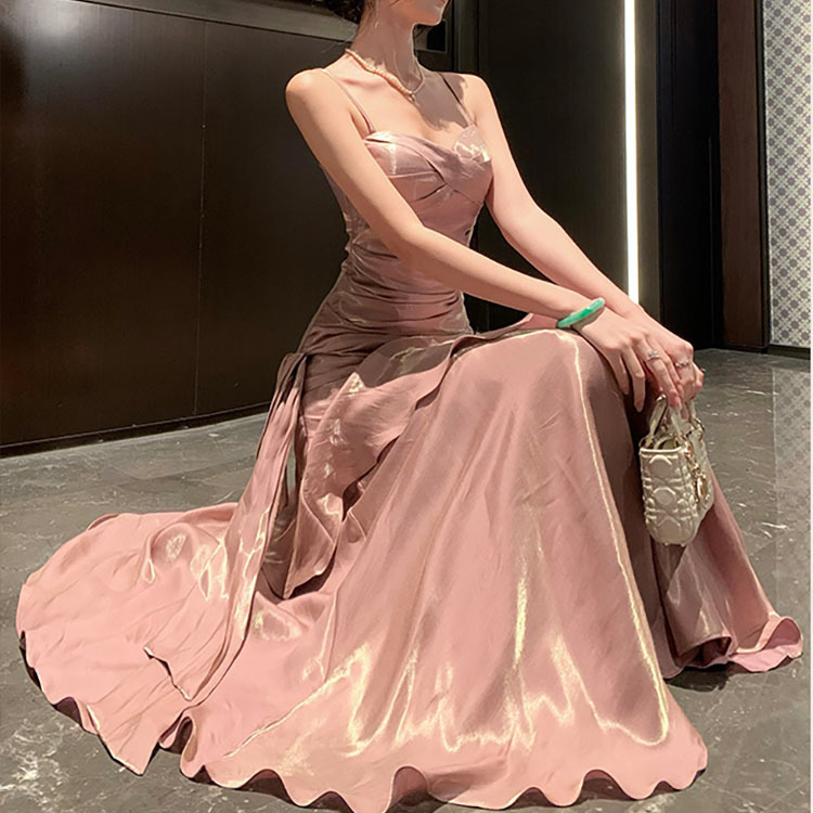 เดรสยาวผู้หญิงสไตล์หรูหราประดั - Vintage Fashion Events บทวิจารณ์และราคา