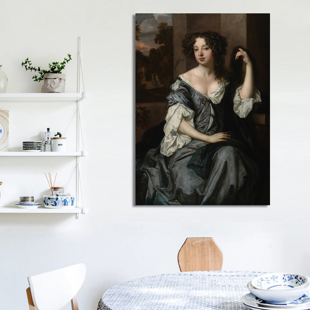 ภาพพิมพ์ผ้าใบสไตล์วินเทจ ภาพวา - Vintage Fashion Art บทวิจารณ์และราคา