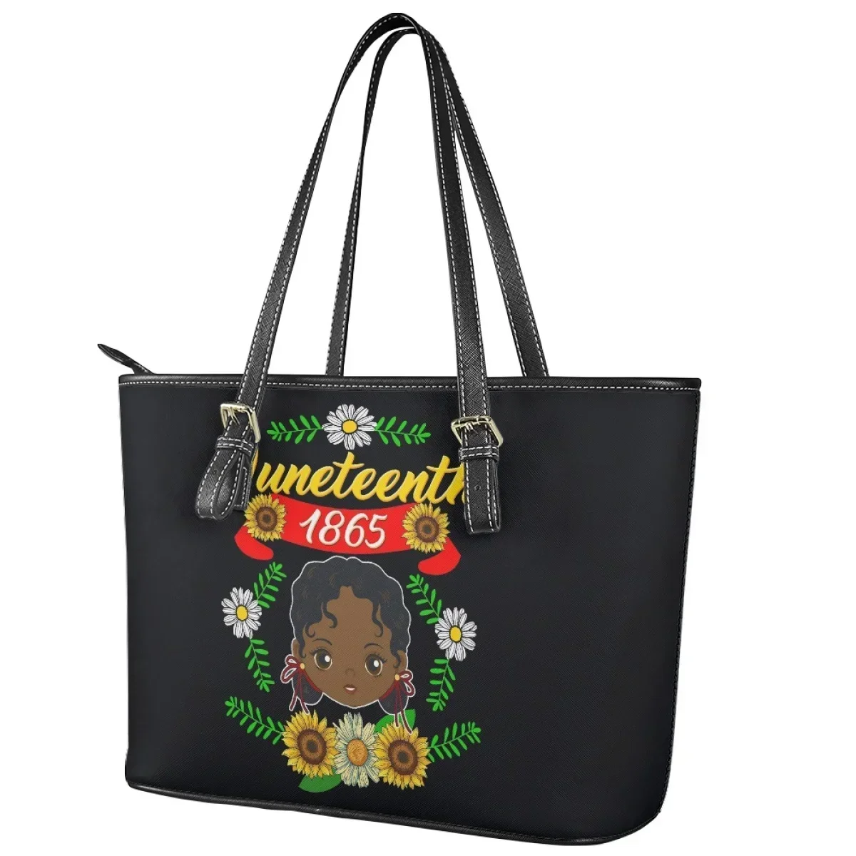กระเป๋าหนัง PU ดีไซน์ลายดอกทาน - Vintage Fashion History บทวิจารณ์และราคา