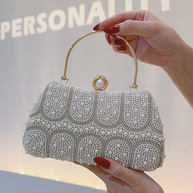 2025 กระเป๋าคลัทช์ลูกปัดมุกวิน - Vintage Fashion Events บทวิจารณ์และราคา