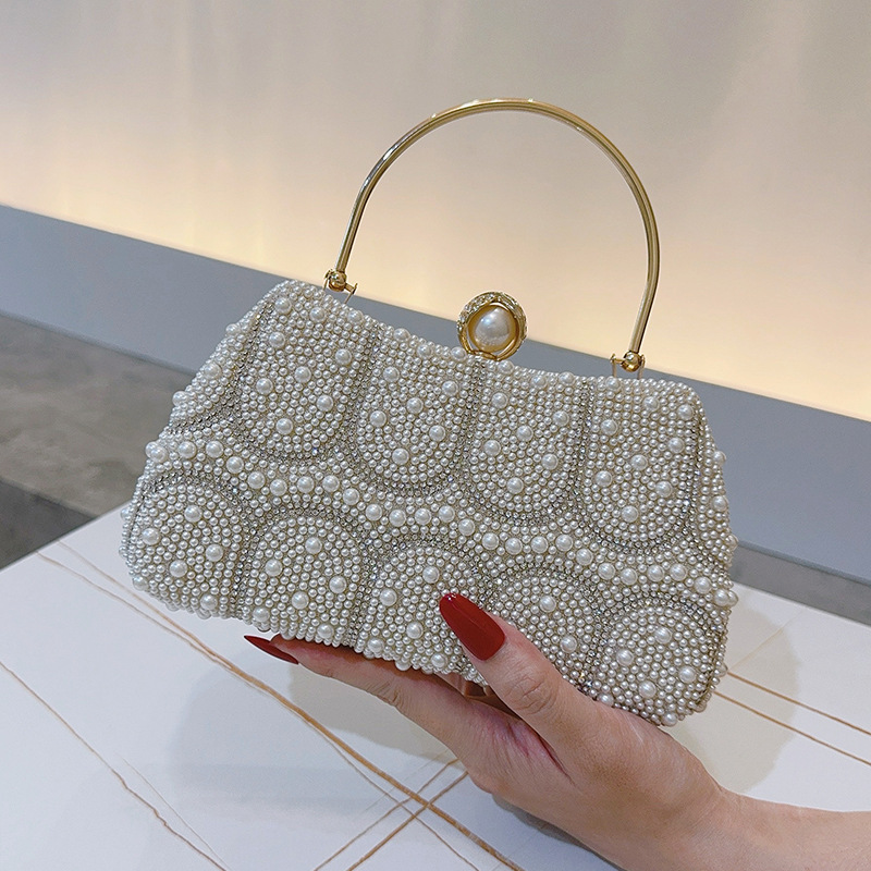 2025 กระเป๋าคลัทช์ลูกปัดมุกวิน - Vintage Fashion Events บทวิจารณ์และราคา