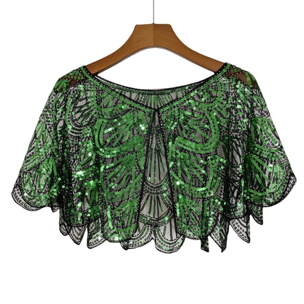 ผ้าคลุมไหล่แบบโปร่งลายลูกไม้ปร - Vintage Fashion Art บทวิจารณ์และราคา