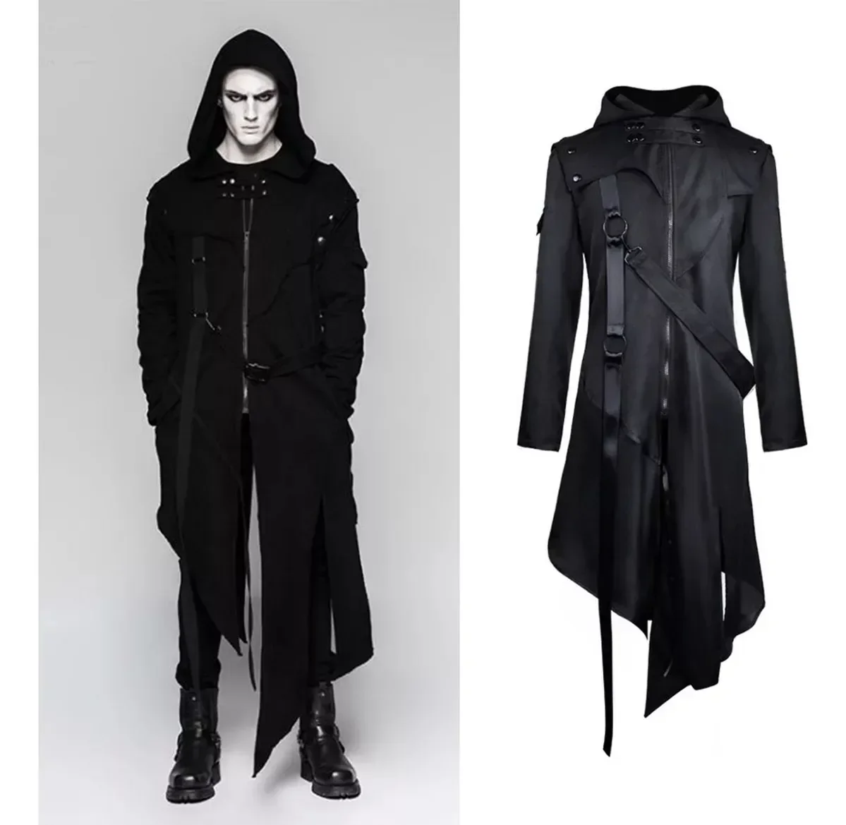 เสื้อโค้ทเทรนช์สตีมพังค์ แจ็คเ - Vintage Trench Coat บทวิจารณ์และราคา