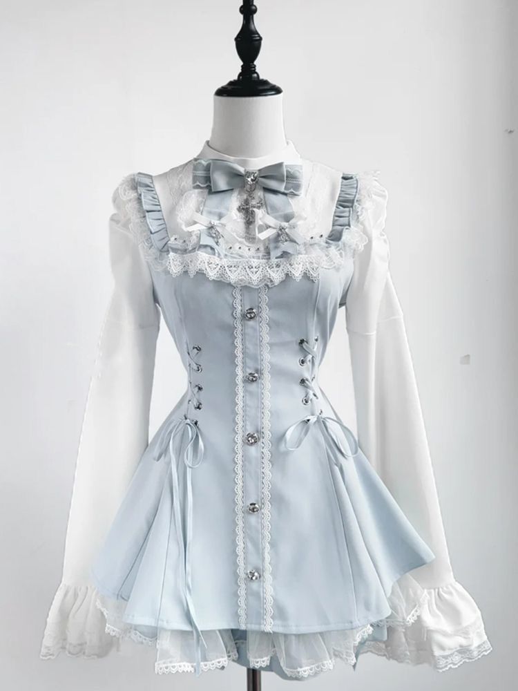 ชุดเซ็ต 2 ชิ้น แฟชั่นสไตล์วินเ - V Vintage Fashion บทวิจารณ์และราคา