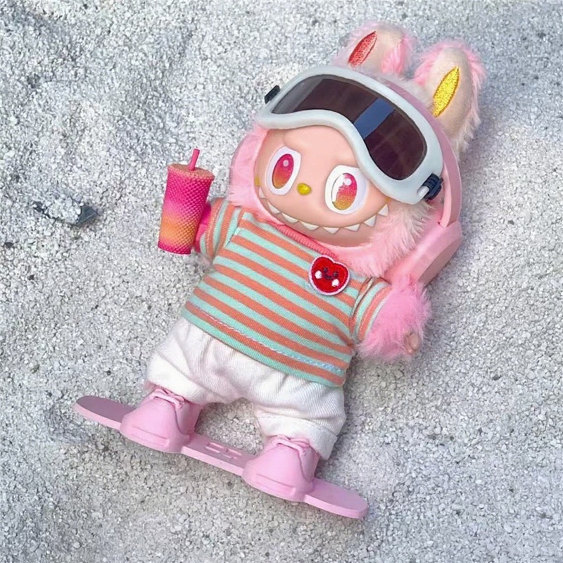 เสื้อผ้าสำหรับตุ๊กตา Labubu ขน - Vintage Fashion Dolls บทวิจารณ์และราคา