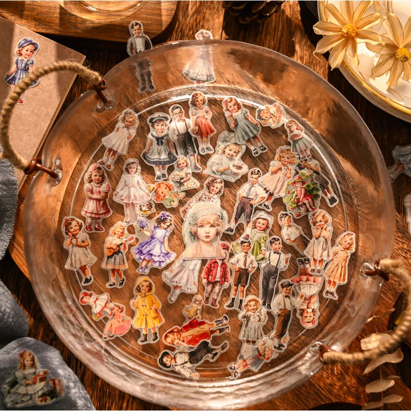 สติกเกอร์ตุ๊กตากระดาษวินเทจสำห - Vintage Fashion Dolls บทวิจารณ์และราคา