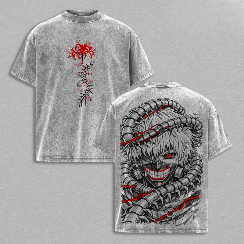 เสื้อยืดลายการ์ตูนคานาเกะ เคน  - Vintage Fashion Tokyo บทวิจารณ์และราคา